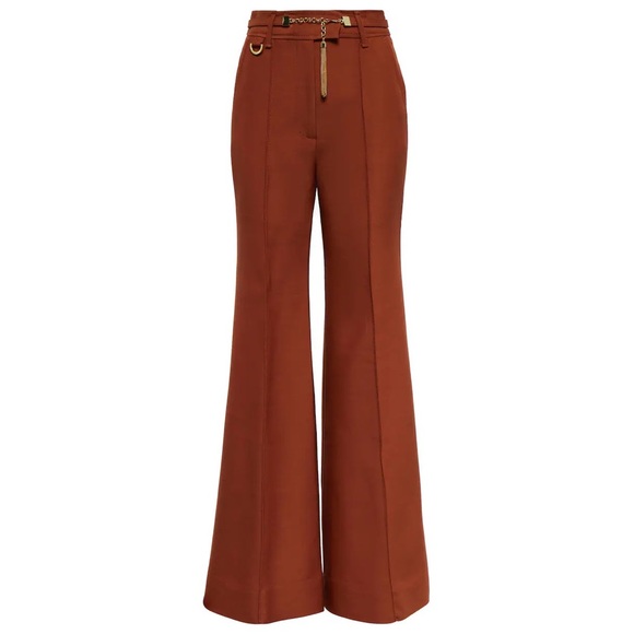 ZIMMERMANN
Tempo high-rise wool-blend pants - Picture 2 of 5